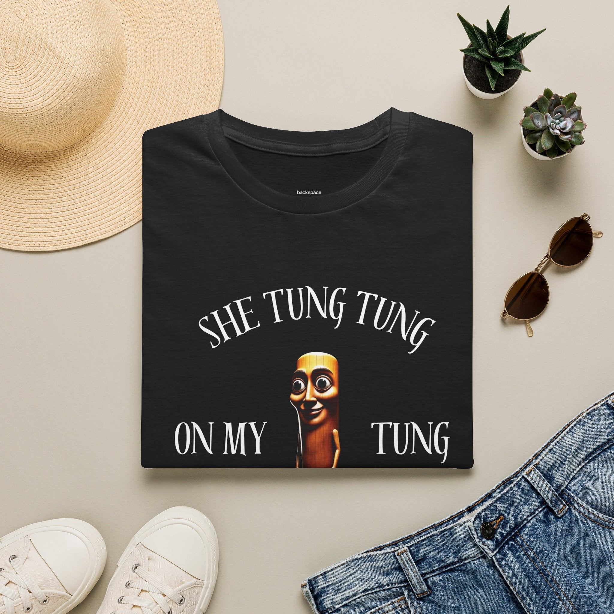 'She Tung Tung On My Tung 'Til I Sahur' - Super Serious T-Shirt