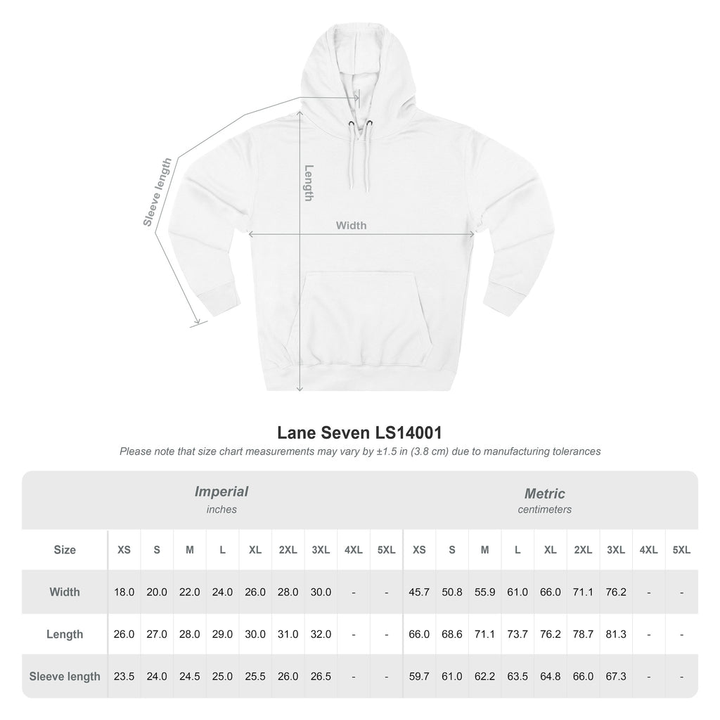 Queen City Collective Hoodie — Skyline Graphic Fleece Pullover