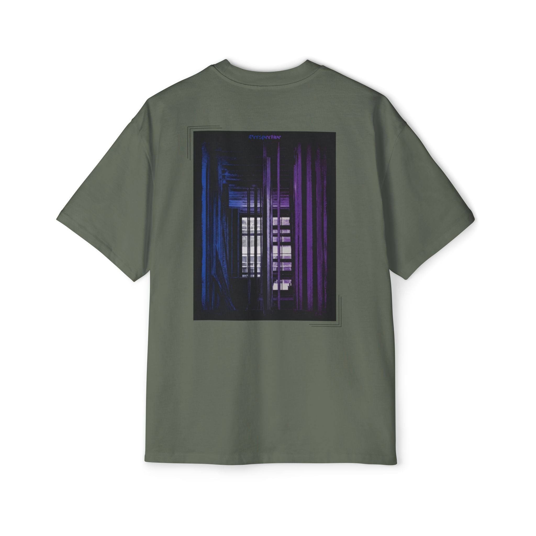Oversized Tee — 'PERSPECTIVE' Graphic Tee