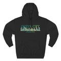 Queen City Collective Hoodie — Skyline Graphic Fleece Pullover