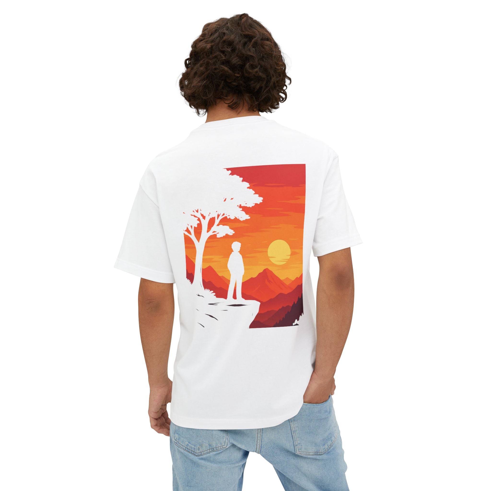REALJOY - Japanese Blossom Unisex Boxy Tee